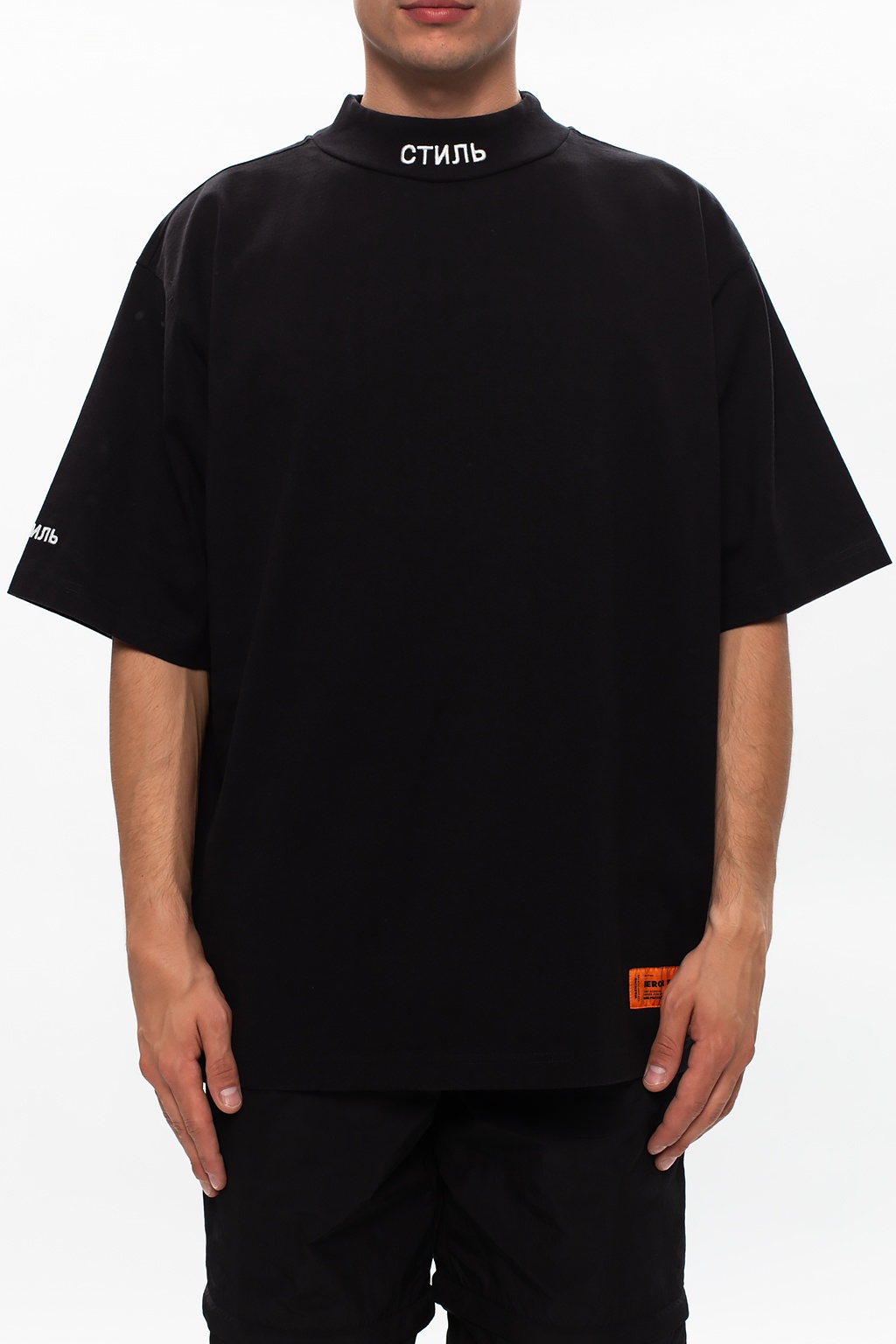 Heron Preston Mock neck T-shirt | Men's Clothing | Vitkac